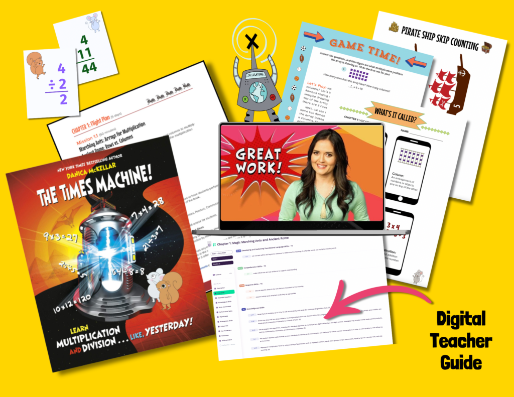 Danica McKellar's The Times Machine teaching package
